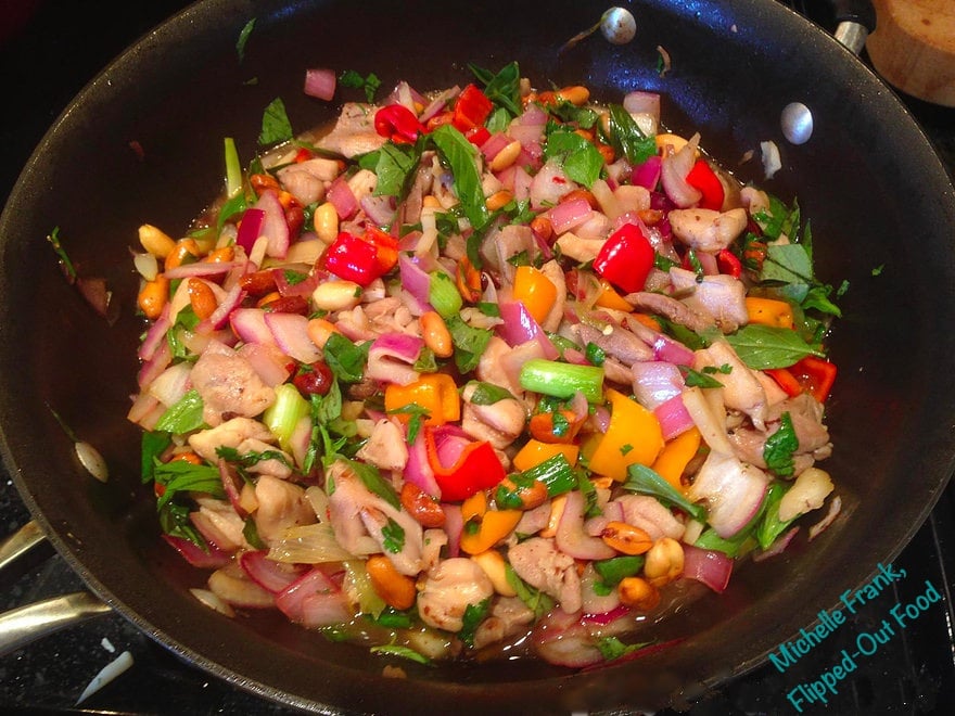 thai stir-fry basil peanuts