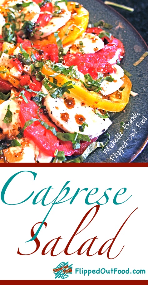 farmers’ market: caprese salad