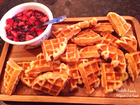 Mother's Day Brunch waffle bar