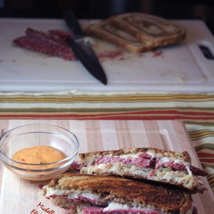 Reuben sandwiches