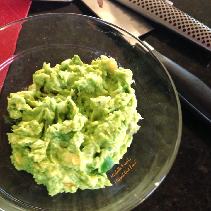 Easy Cutting-Board Guacamole