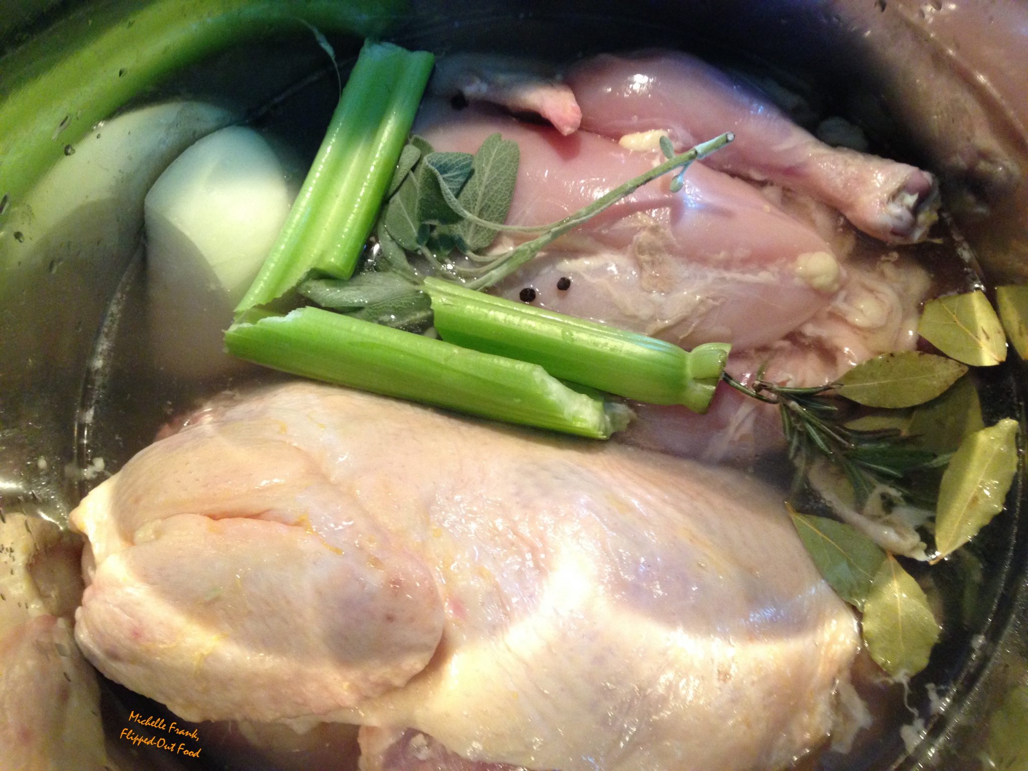 pressure-cooker chicken stock