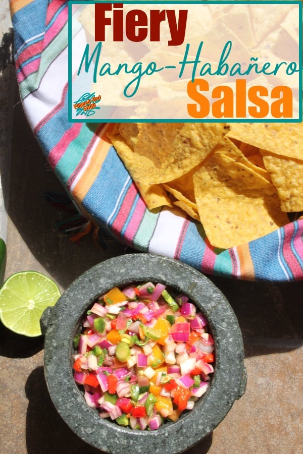 Vibrant, Fiery Mango-Habanero Salsa is perfect served with tortilla chips or as a garnish for fish and meats. Using flash-frozen mango chunks not only simplifies the prep, but it also means that you can enjoy this salsa any time of year!