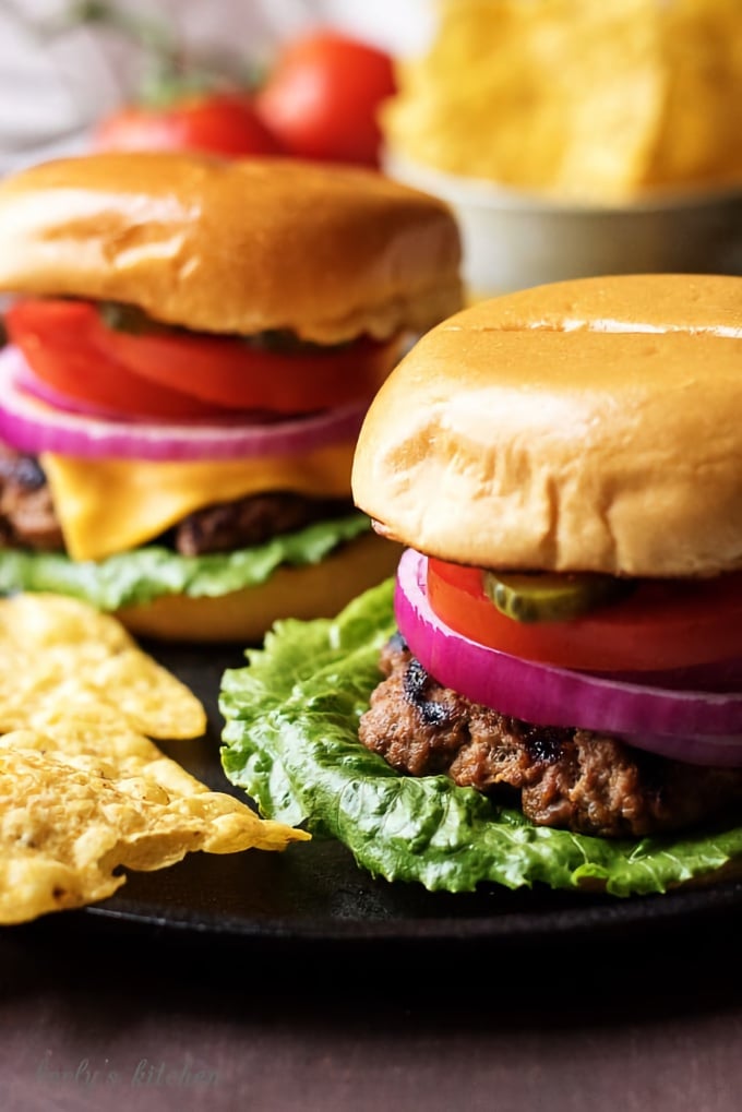 Easy Homemade Hamburgers, from Berly's Kitchen