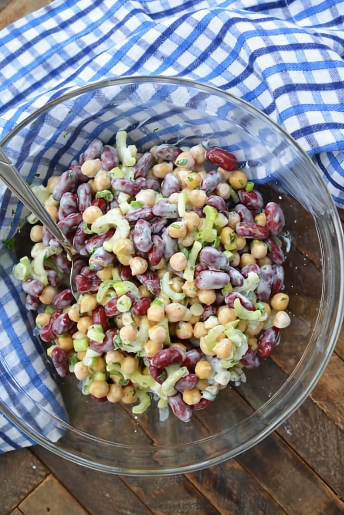 Red Bean Salad, by Savory Experiments