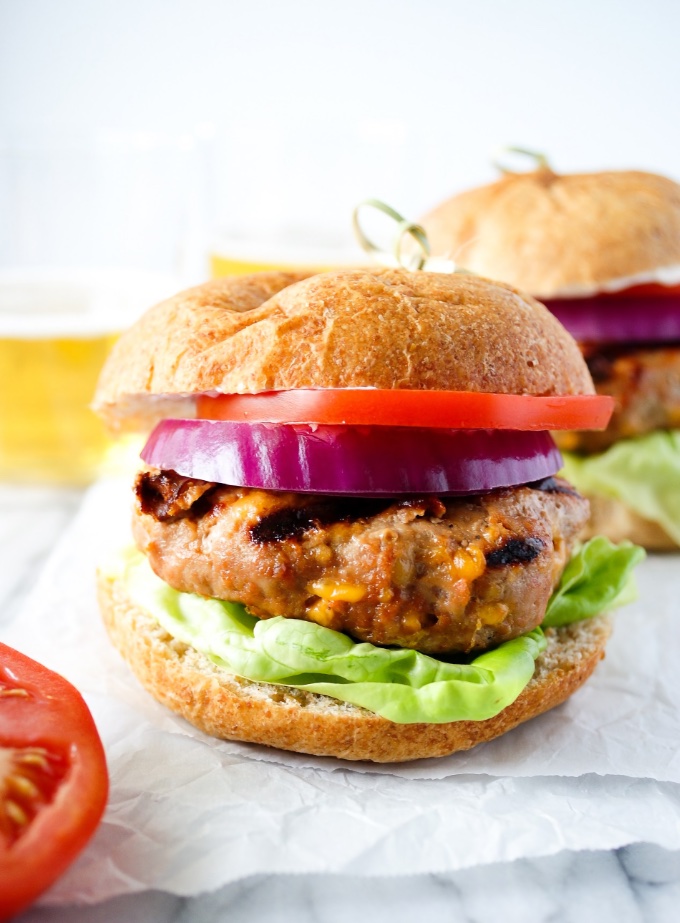 BBQ Turkey Burgers, from My Everyday Table