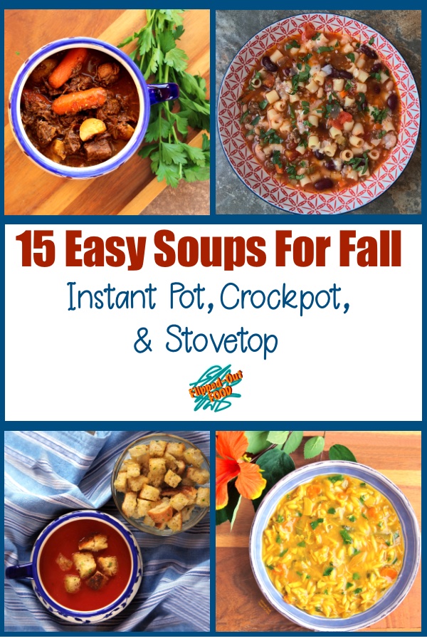 Easy Soups for Fall FlippedOut Food