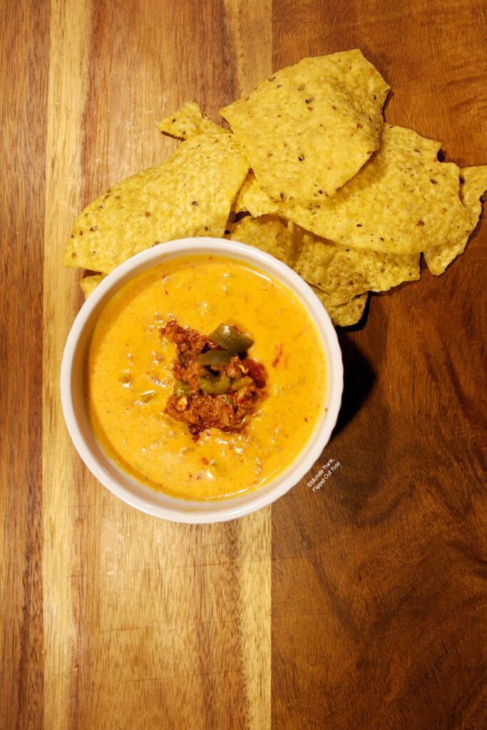 Feisty Chile con Carne Queso Dip and Party Snack Recipe Roundup FlippedOut Food