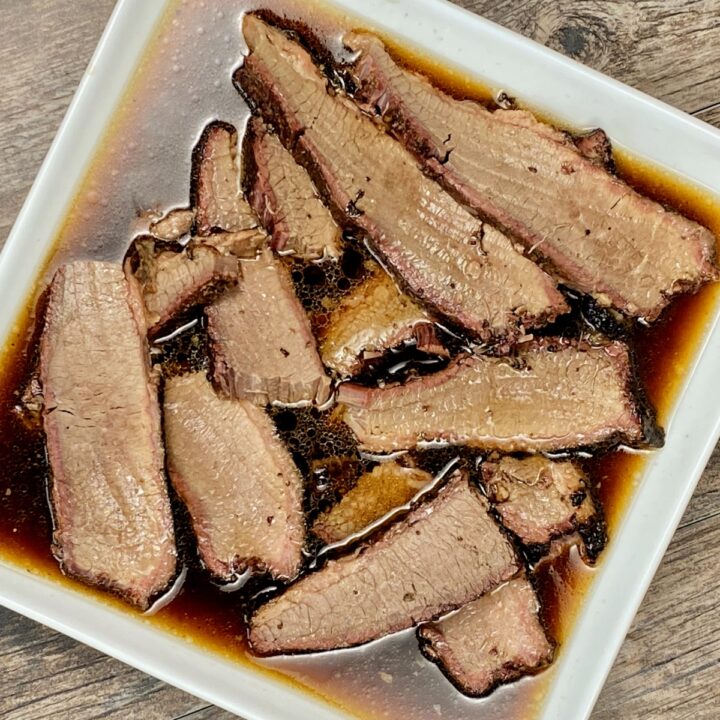 Smoked Brisket (Charcoal Grill or Smoker)