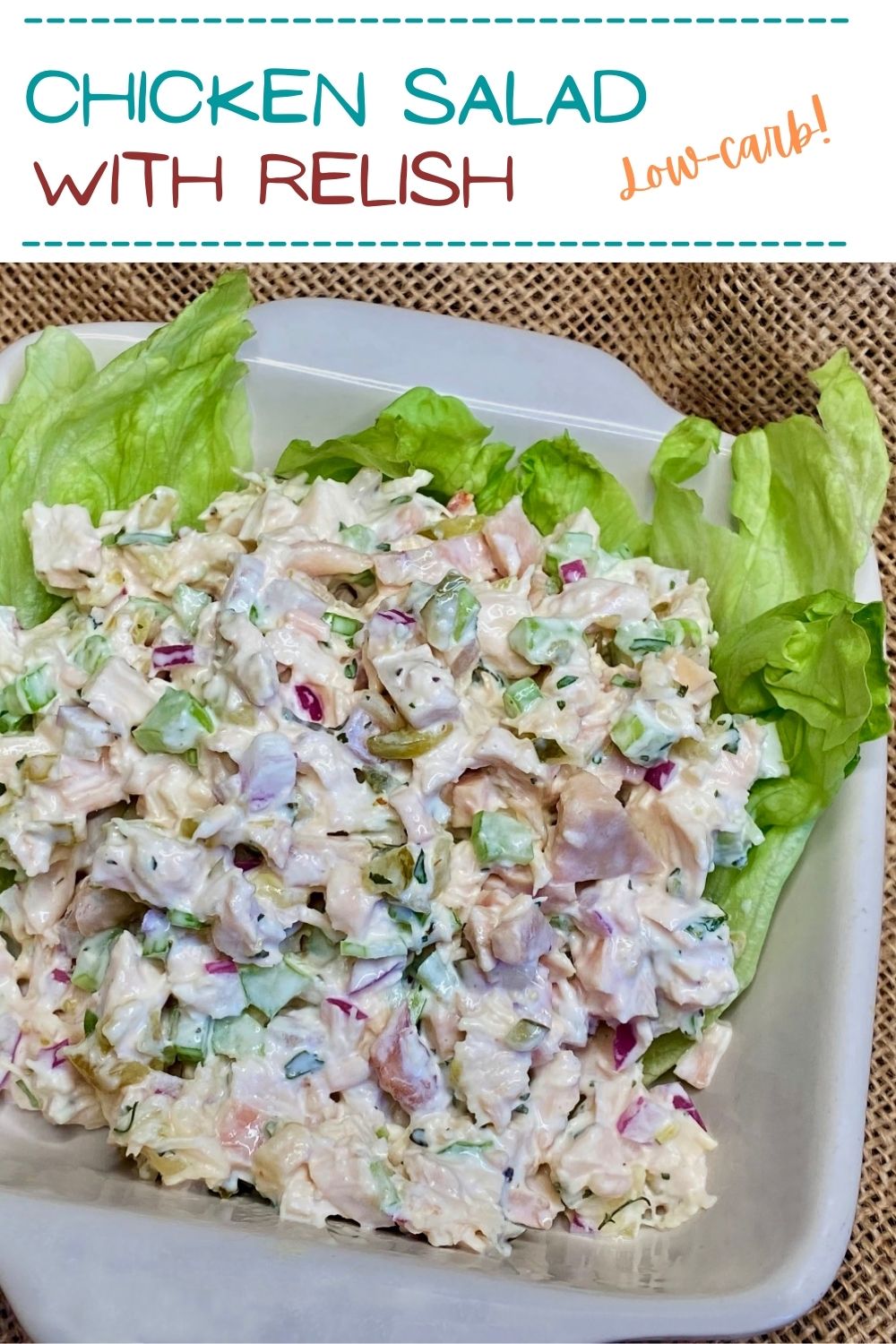 Chicken Salad with Relish - Flipped-Out Food