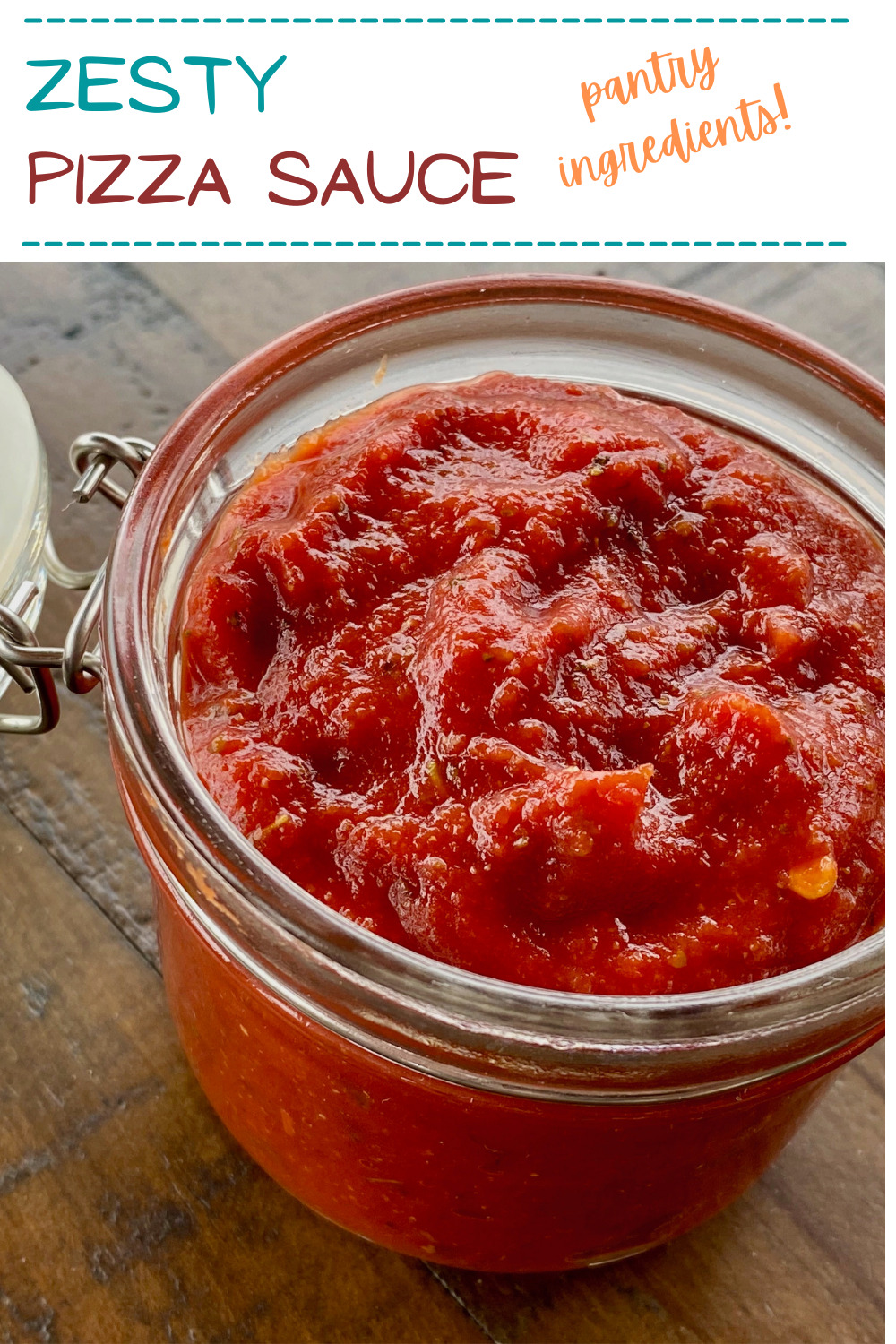 Zesty Pizza Sauce FlippedOut Food