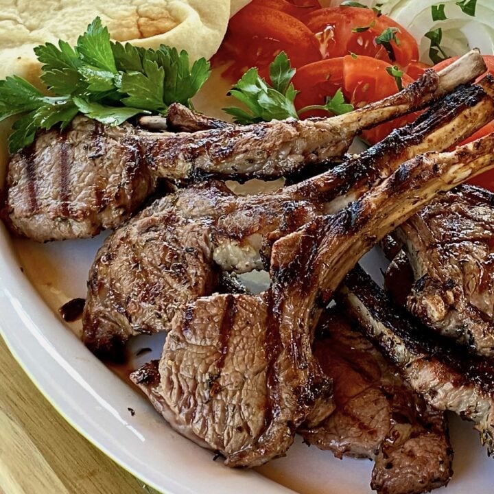 Greek Marinated Lamb Chops