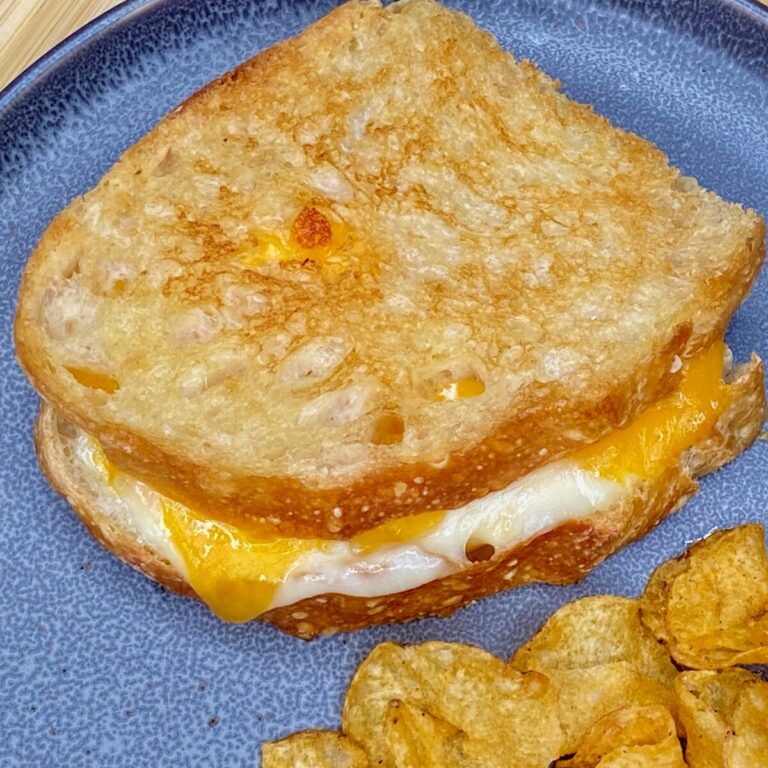 Grilled Cheese Sandwich - Flipped-Out Food